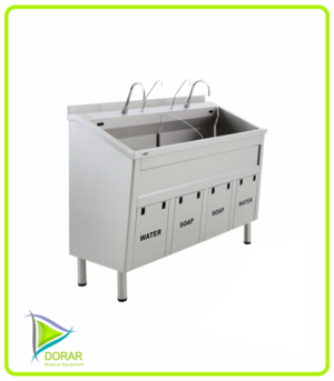 80700 Double Scrub Sink